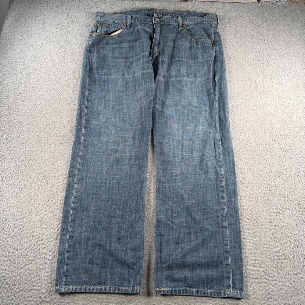 Levi's 569 Jeans Mens 38x29 Blue Loose Straight Leg Denim Baggy Skater Y2K